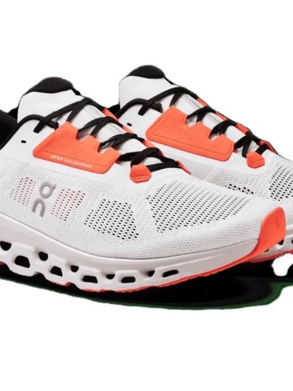 Men’s On Cloudstratus 3 Running Shoes Size 11 Like New/Never Worn White & Orange